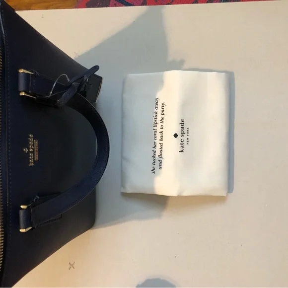 New Kate Spade Navy Blue Handbag - Picture 3 of 5